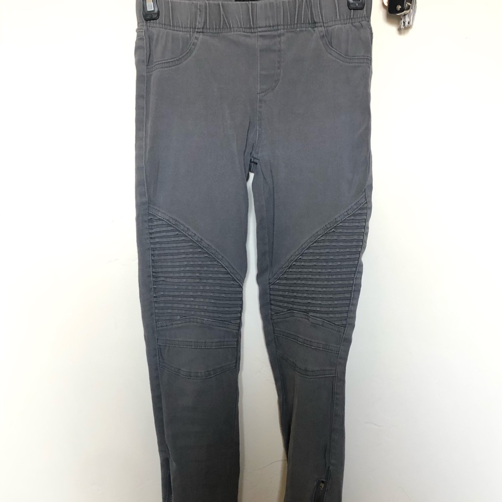 moto leggings with zippers